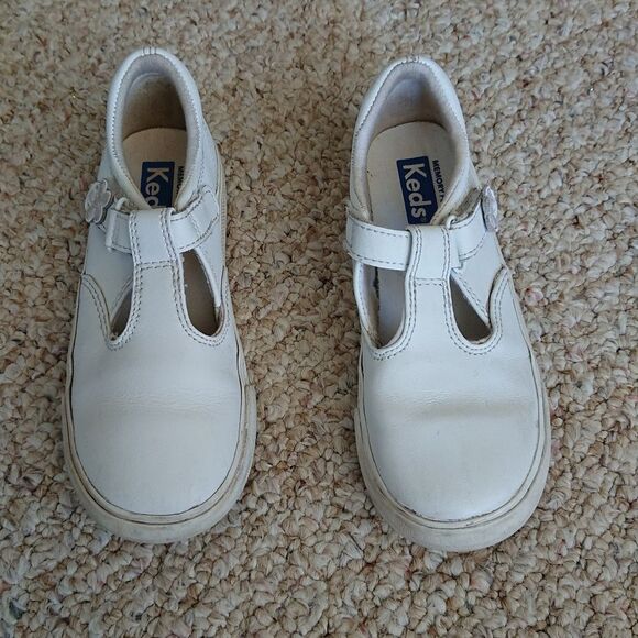 Keds Girls Daphne Mary Jane leather Sneakers size 11.5M - Picture 1 of 11
